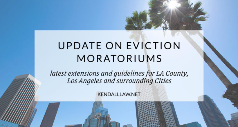 kendall-law-update-eviction-moratoriums