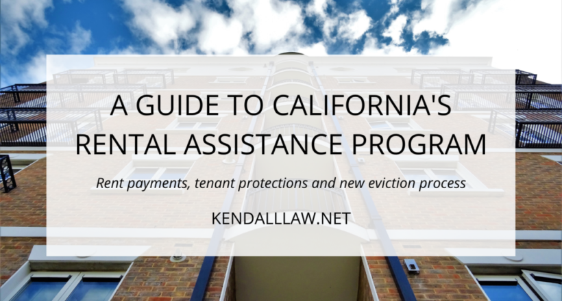 Kendall Law California Rental Assistance