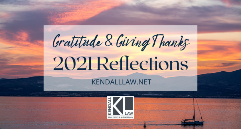 Kendall Law reflections november 2021