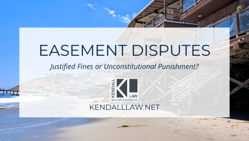 Kendall Law Easement Disputes