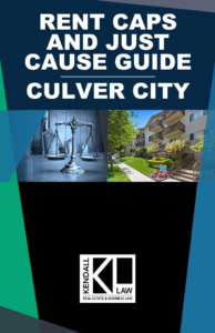 Culver City Rent Caps and Just Cause Guide