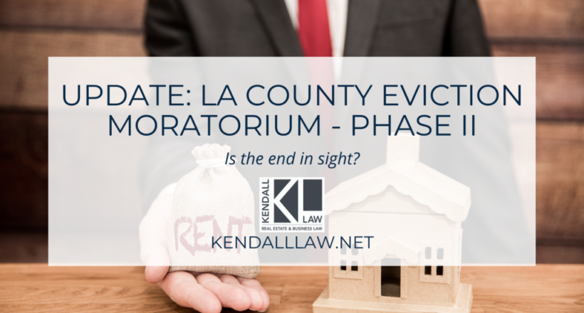 Kendall Law LA Co Eviction Phase II Sept 2022