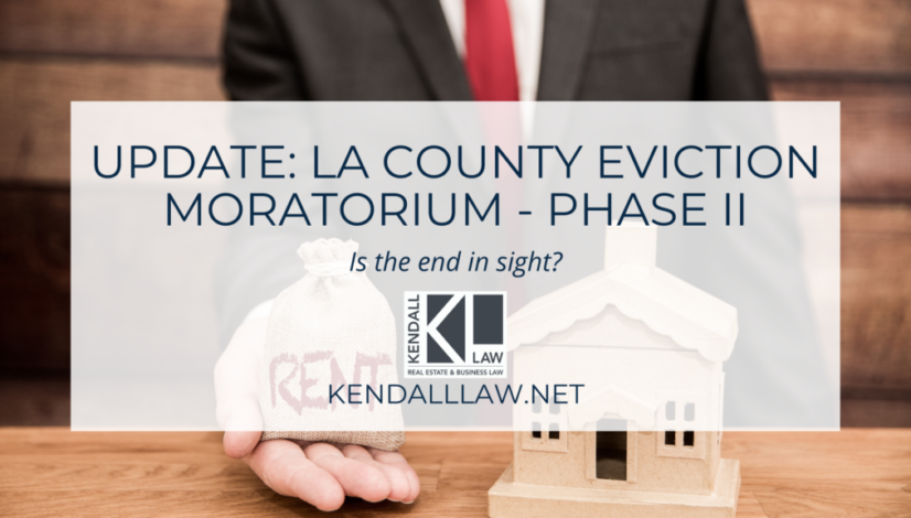 Kendall Law LA Co Eviction Phase II Sept 2022