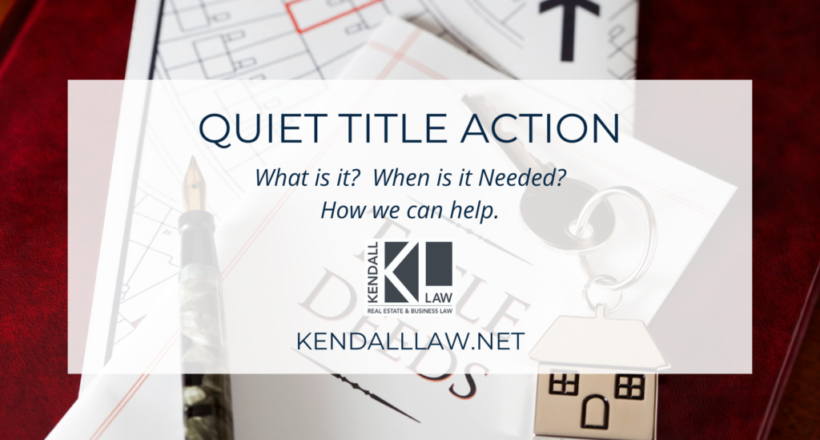 Kendall Law Quiet Title December 2022