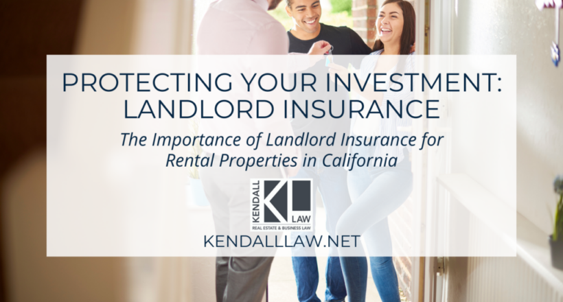 Kendall Law December 2023 Landlord Insurance