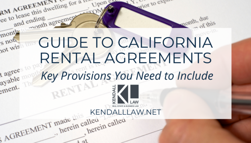 Kendall Law January 2024 Rental Agreements