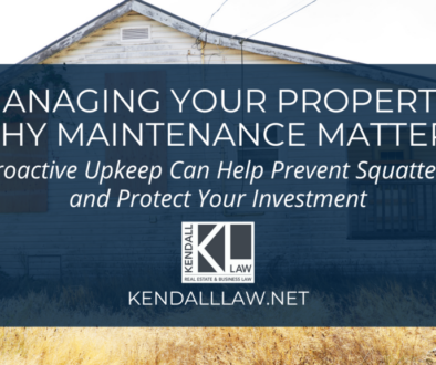 Property Maintenance and Squatters
