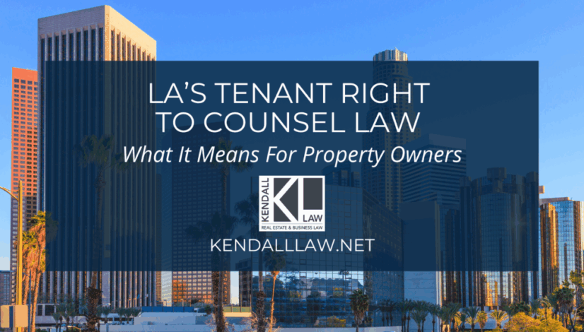What LA’s Tenant Right to Counsel Law Means for Property Owners