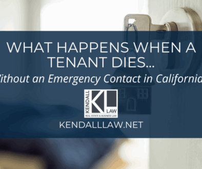 What Happens When a Tenant Dies...
